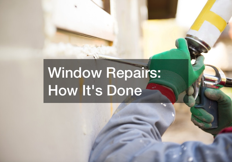 Window Repairs  How Its Done