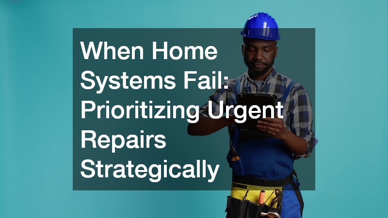 When Home Systems Fail: Prioritizing Urgent Repairs Strategically